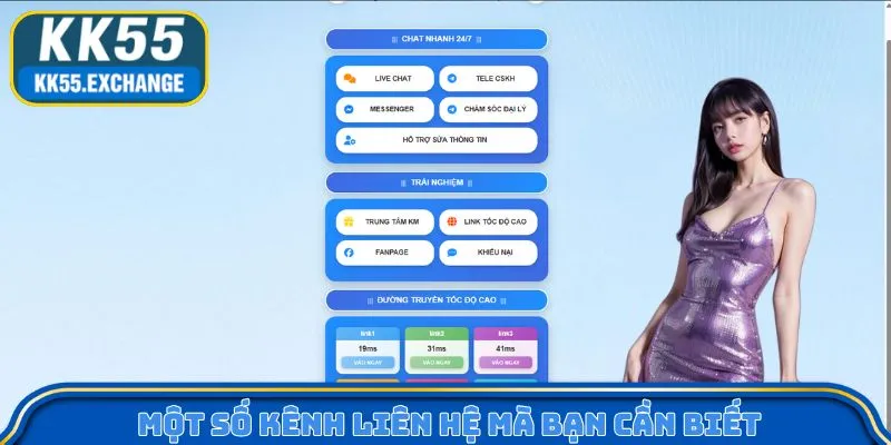 Một số kênh liên hệ mà bạn cần biết